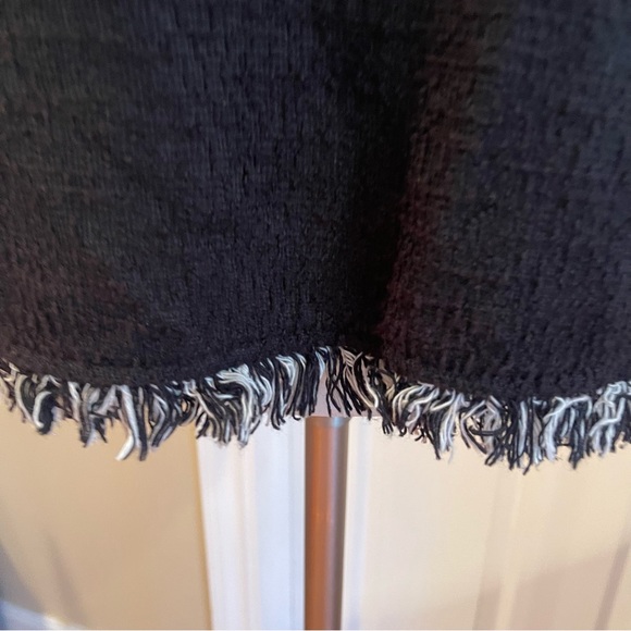 Zara Women’s Blk Sleeveless Tweed Top SZ S - Picture 3 of 9